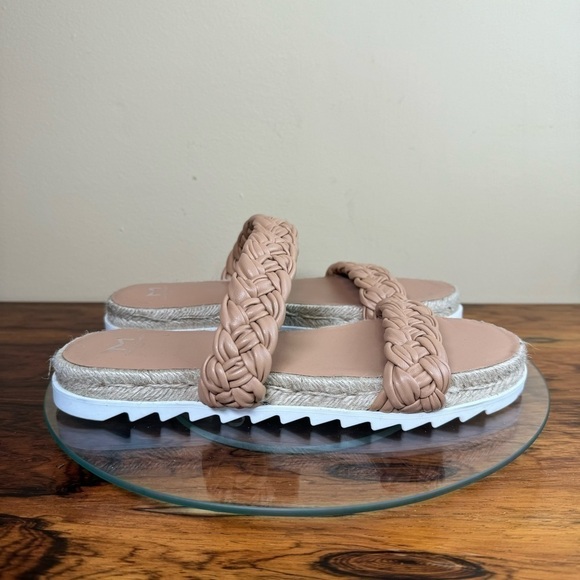 NEW MARC FISHER Jaimee Espadrille Slide Sandal - Picture 5 of 14